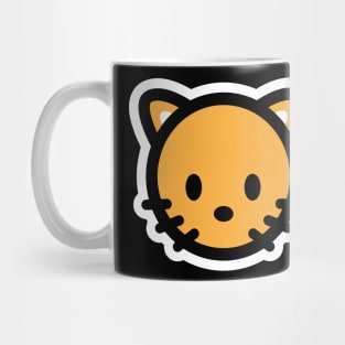 Cat Kitten Cartoon Animal Lover Cute Pet Owner Meow Vintage Bambu Brand Mug